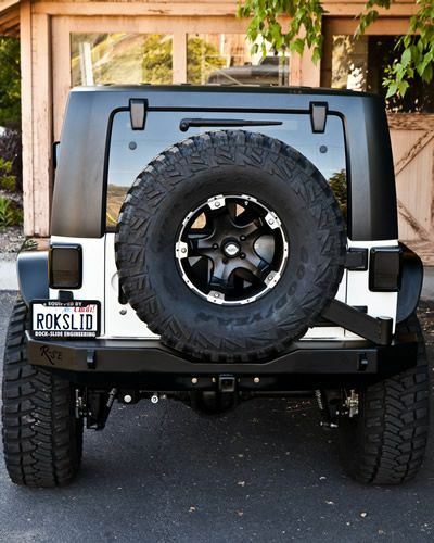 Rock-Slide Engineering RB-F-100-JK RIGID REAR BUMPER / COMPLETE