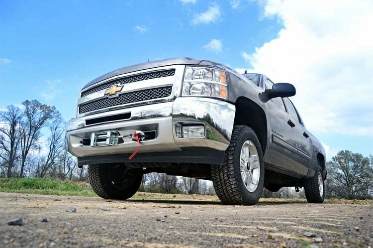 Rough Country 1080 Hidden Winch Mounting Plate - 1080