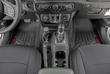 Rough Country Floor Mats - FR - 2 Door - Jeep Gladiator JT (20-22) Wrangler JL (18-23) - M-6150