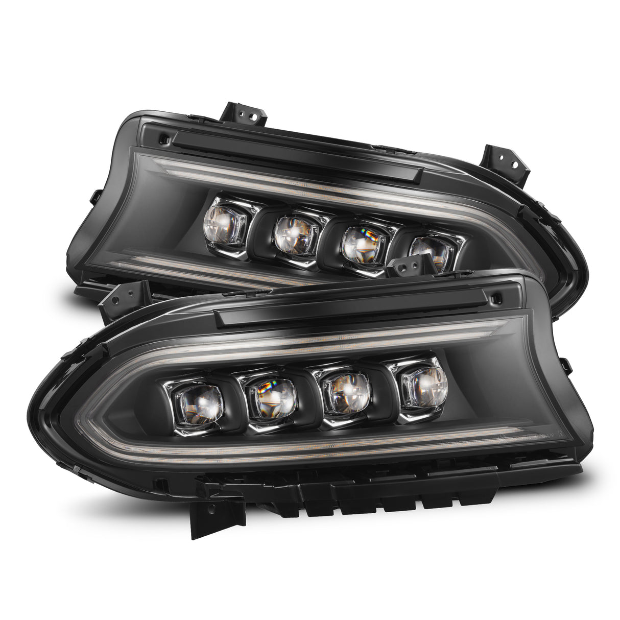 AlphaRex 880499 Projector Headlights Black
