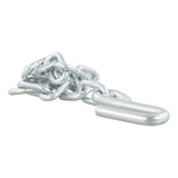 Curt - 27" Safety Chain with 1 S-Hook (5,000 lbs, Clear Zinc) - 80040