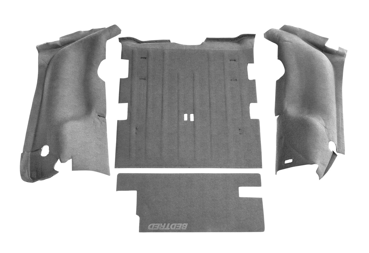 BedRug - JEEP BEDTRED 97-06 JEEP TJ 97-06 REAR 4PC CARGO KIT (INCLUDES TAILGATE) - BTTJ97R