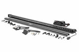 Rough Country - LED Light - Windhshield - 50" Blk Single Row - Can-Am Defender HD 5 HD 8 HD 9 HD 10 - 71026