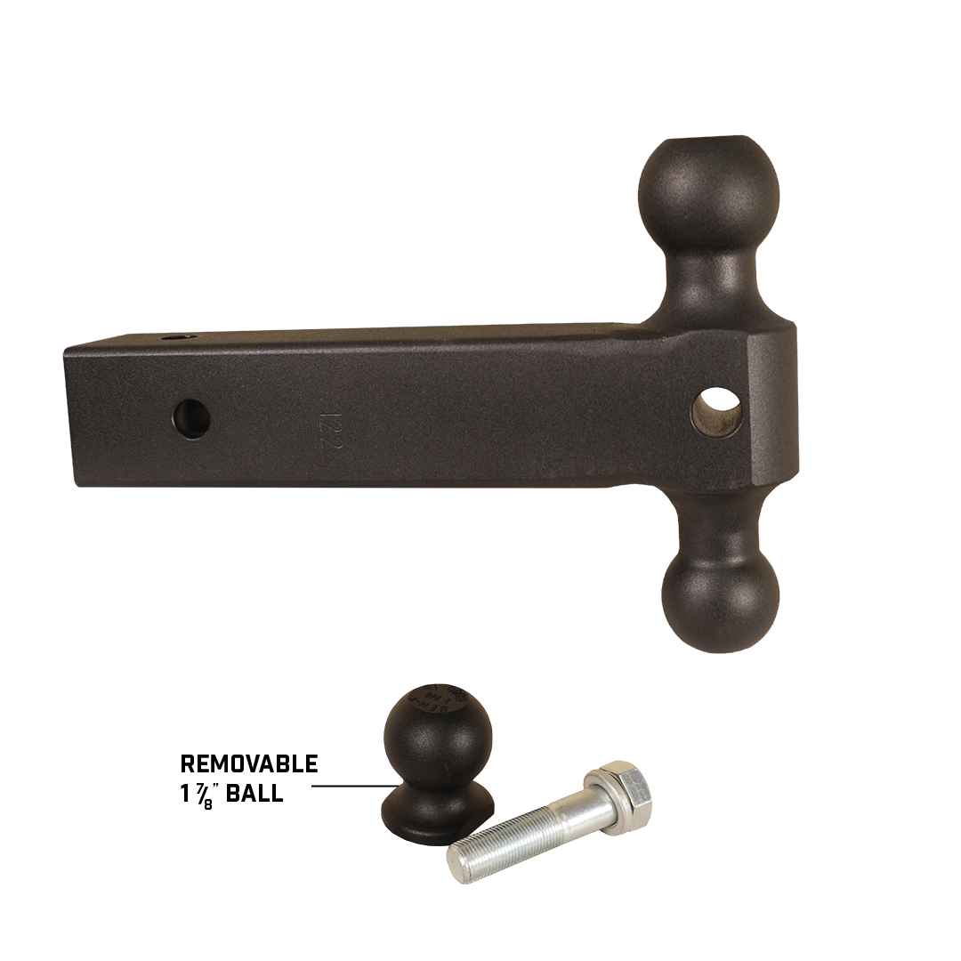 GEN-Y - Hitch GH-064 2.5" Shank 21K Extended Versa-Ball Mount 12" length - GH-064