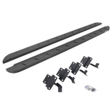 Go Rhino 63417780ST - RB10 Slim Line Running Boards With Mounting Brackets - Protective Bedliner Coating