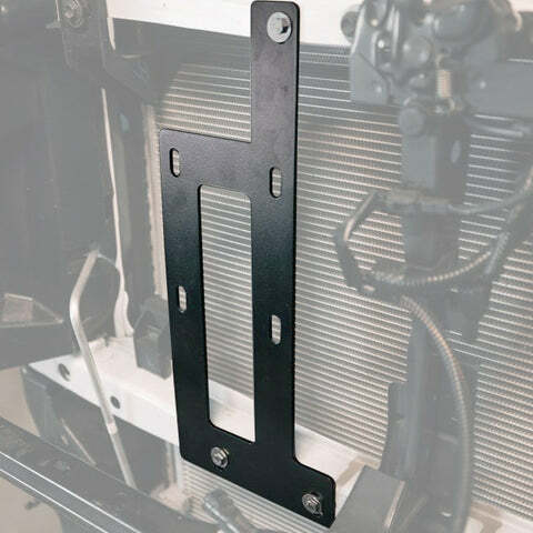 C4 Fabrication - 3rd Gen Tacoma Winch Relocation Bracket - 1200-8416-WR