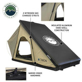 Overland Vehicle Systems - LD TMON Clamshell Aluminum Hard Shell Roof Top Tent - 18119935