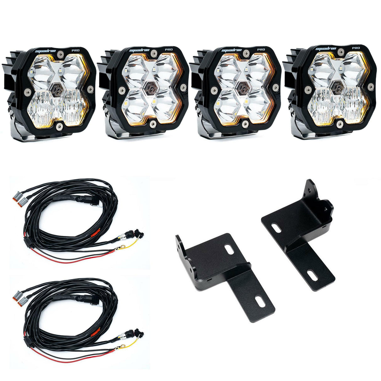 Baja Designs - 44-0012 Squadron 2.0 Pro Behind-the-Grille Light Kit