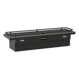 TrailFx - 69 Inch Aluminum Trail Lock® Crossover Toolbox with Rail- Matte Black (120693CR)
