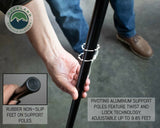 Overland Vehicle Systems - Freestanding 270 Degree Awnings For Mid - High Roofline Vans Driver side - 19519908