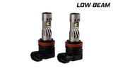 Diode Dynamics - H11/H8/H9 White SL2 Pro LED Bulbs (pair) with AntiFlicker Modules - DD0640P