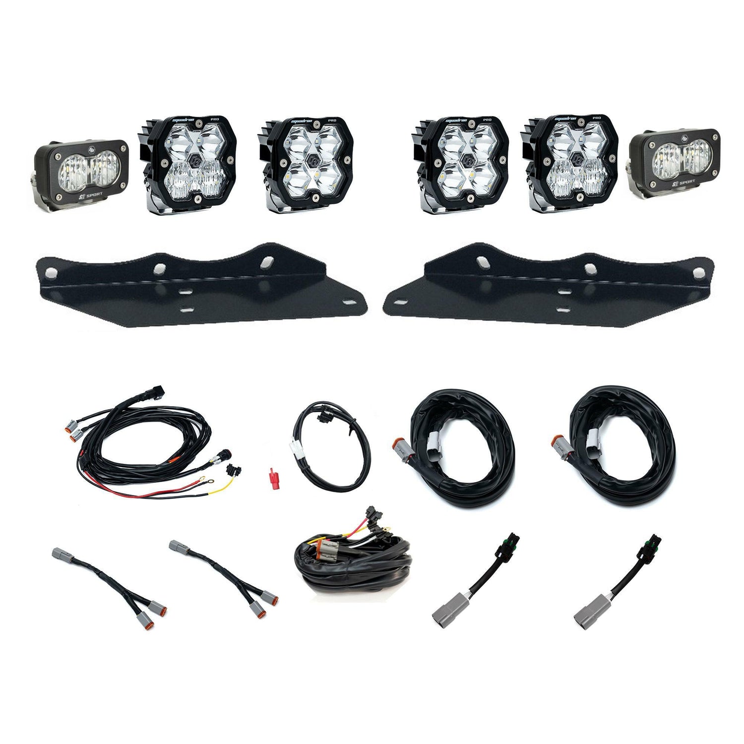 Baja Designs - 44-0065 Squadron 2.0 Pro/S2 Sport Fog Pocket Light Kit