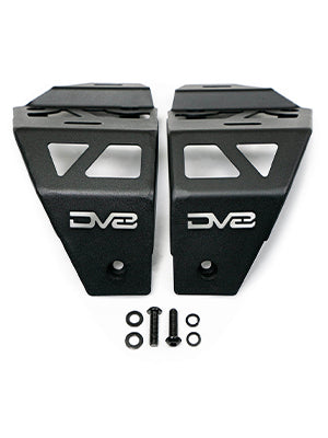DV8 Offroad - Jeep JL & Jeep JT A-Pillar Dual Pod Light Mounts - LBJL-04