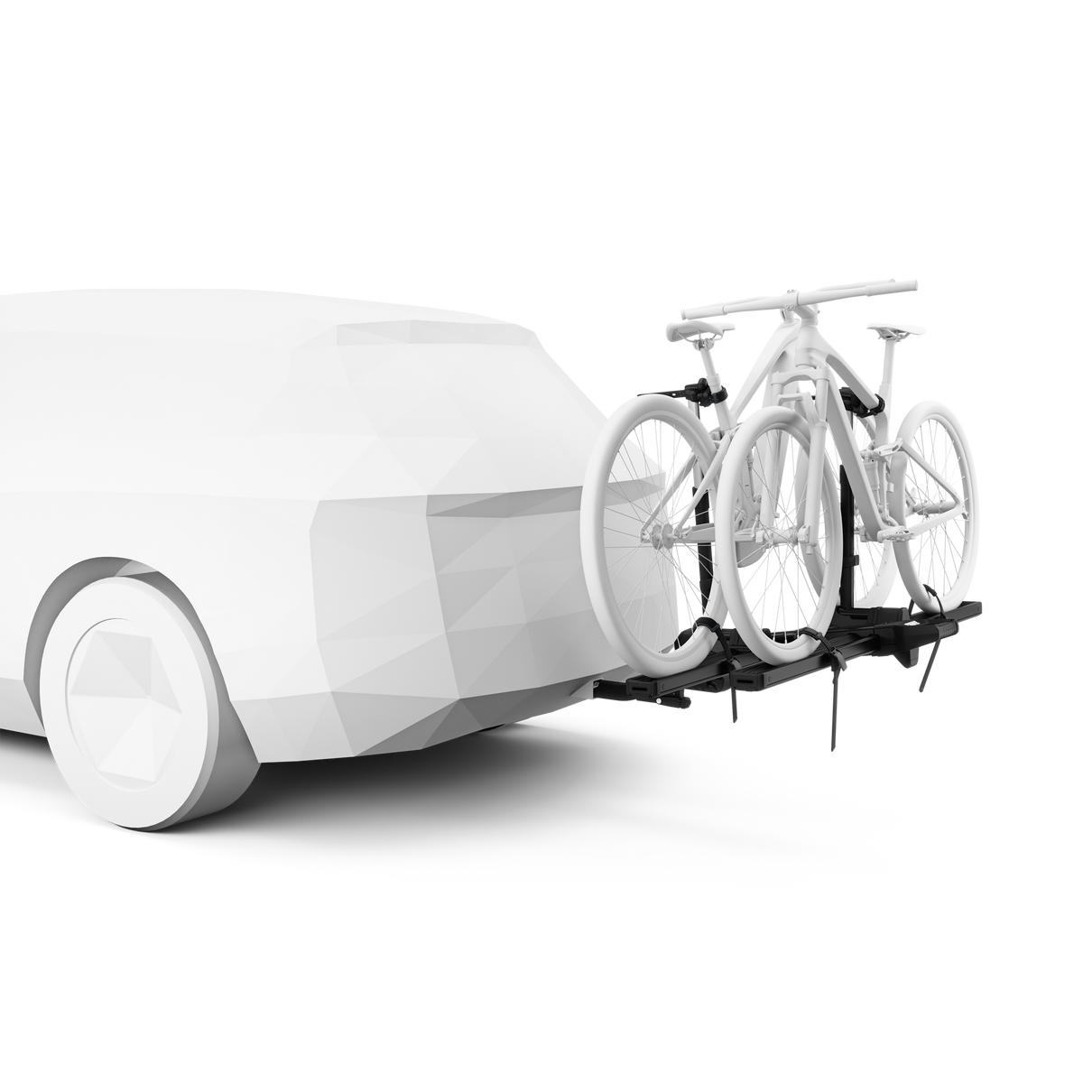 Thule - Vero 2 Bike - 1.25 inch and 2 inch Hitch Mount Bike Rack - 9012600