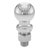 Curt - 2-5/16" Trailer Ball (1" x 2-1/8" Shank, 7,500 lbs., Chrome) - 40005