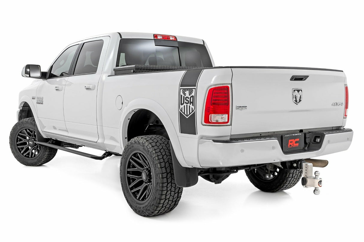 Rough Country - E-Board Step Kit - Lighted - Crew Cab - Ram 2500 2WD 4WD (10-23) - PSR9015
