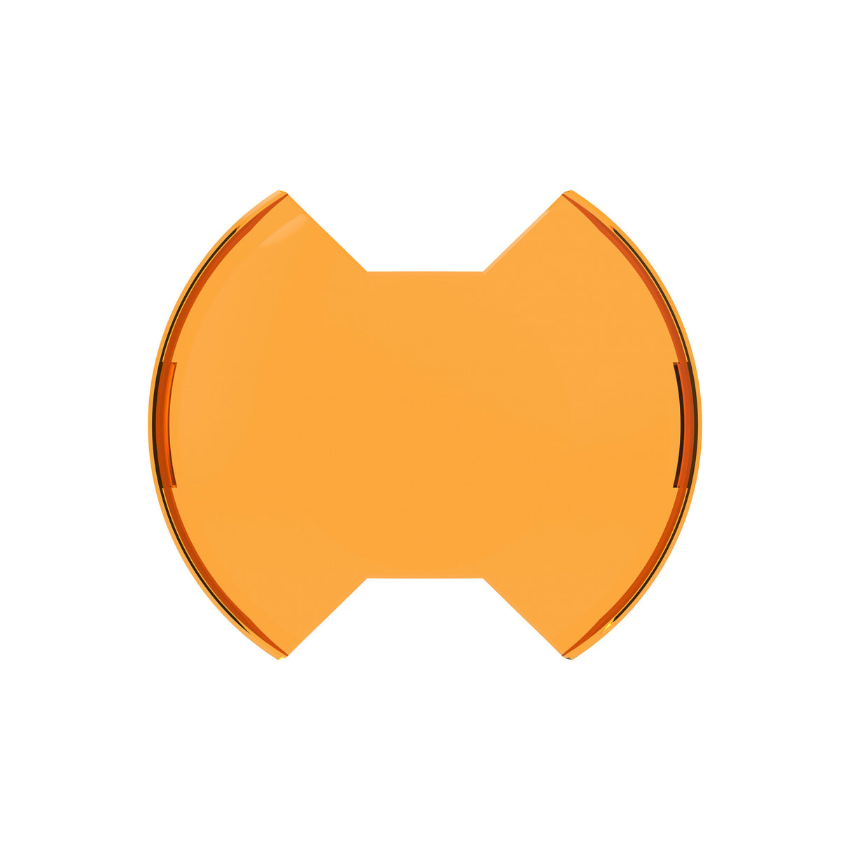 KC HiLiTES 5208 SlimLite 8" LED - Light Shield - Amber