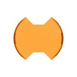 KC HiLiTES 5208 SlimLite 8" LED - Light Shield - Amber