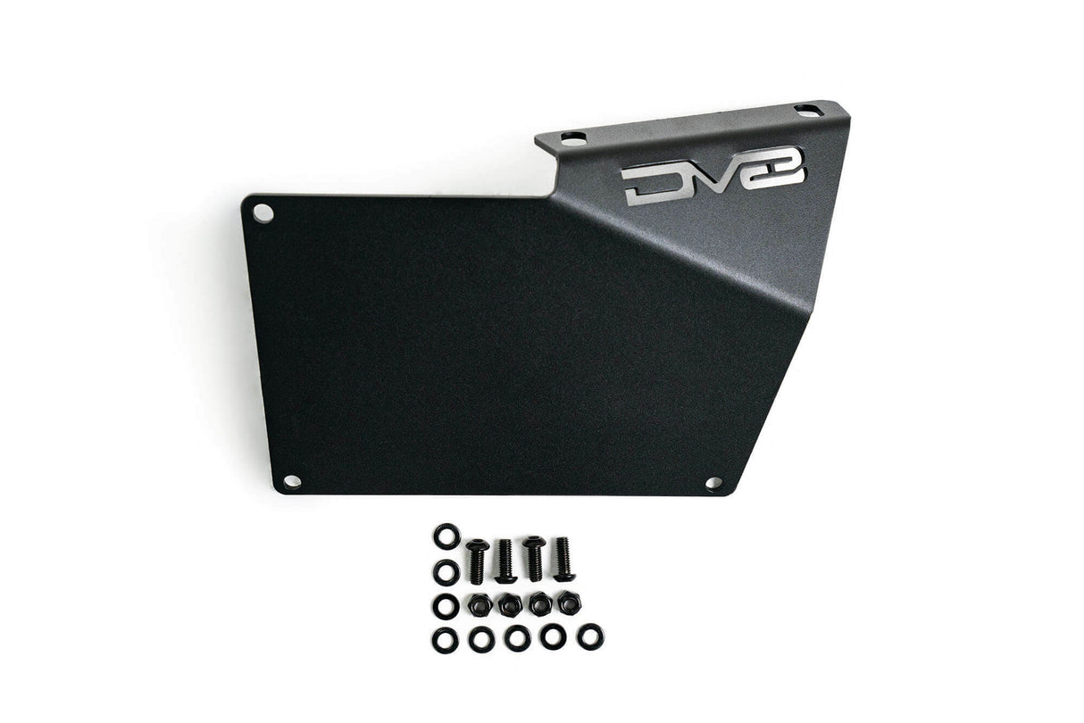 DV8 Offroad - Ford Bronco Factory Front Bumper License Relocation Bracket Side  - LPBR-02