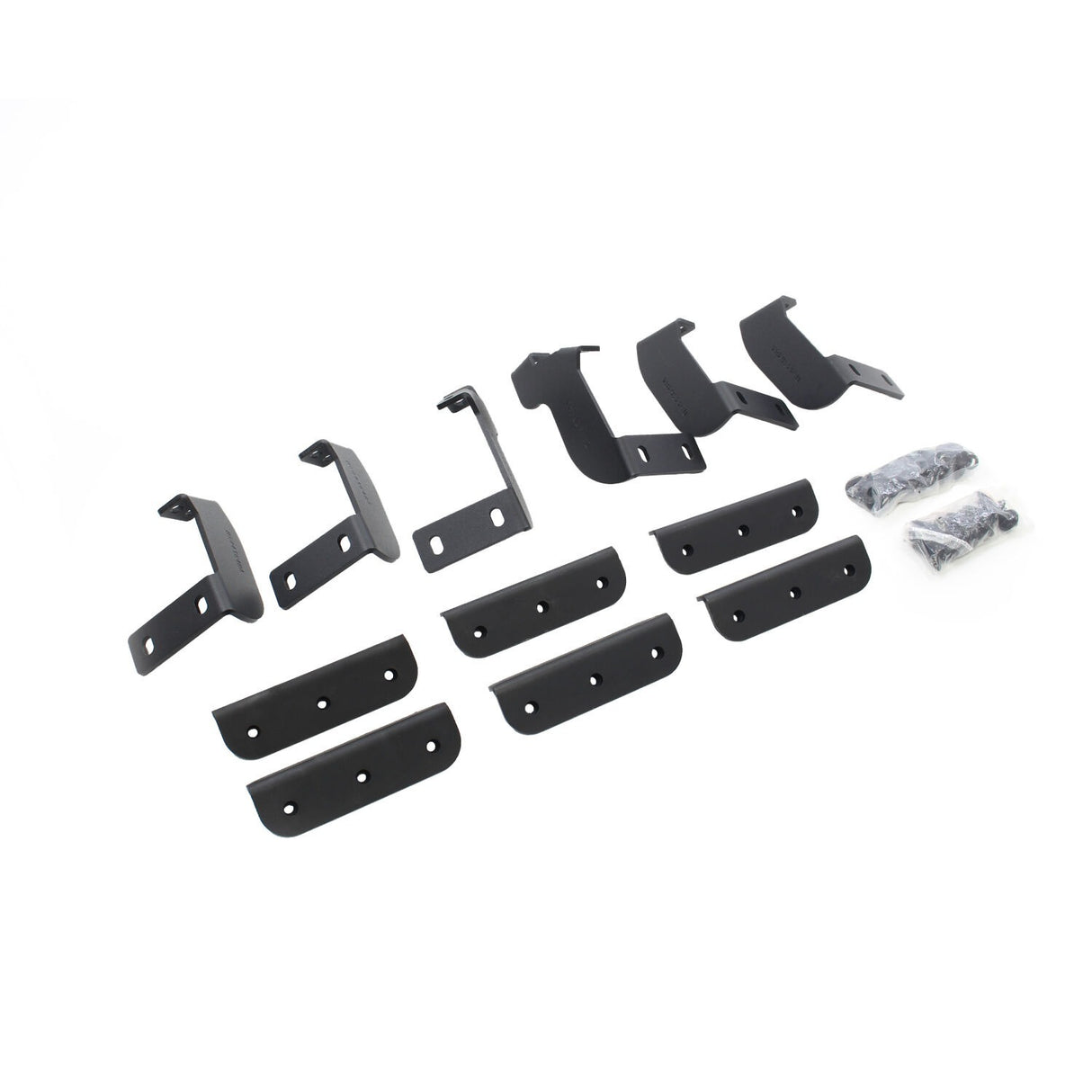 Go Rhino D64436TK - Dominator Xtreme D1,,D2, D6, DSS, DT Side Steps - Mounting Brackets Only - Textured Black