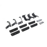 Go Rhino D64436TK - Dominator Xtreme D1,,D2, D6, DSS, DT Side Steps - Mounting Brackets Only - Textured Black