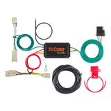 Curt - Custom Wiring Harness, 4-Way Flat Output, Select Kia Forte, Koup - 56410