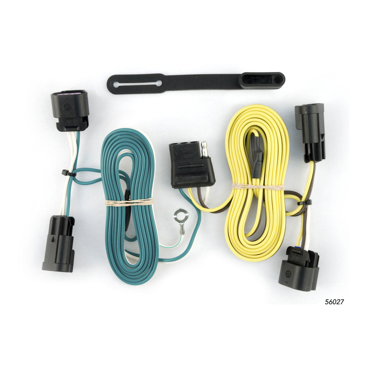Curt - Custom Wiring, 4-Way Flat, Select Buick Enclave, Chevrolet Malibu, Traverse - 56027