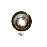 Gas Tank Filler Bezel, Stainless Steel; 97-06 Jeep Wrangler TJ