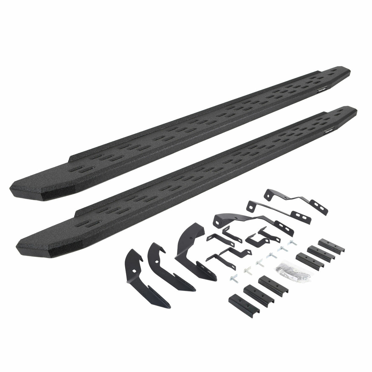 Go Rhino 69604280PC - RB30 Running Boards with Mounting Bracket Kit - Textured Black