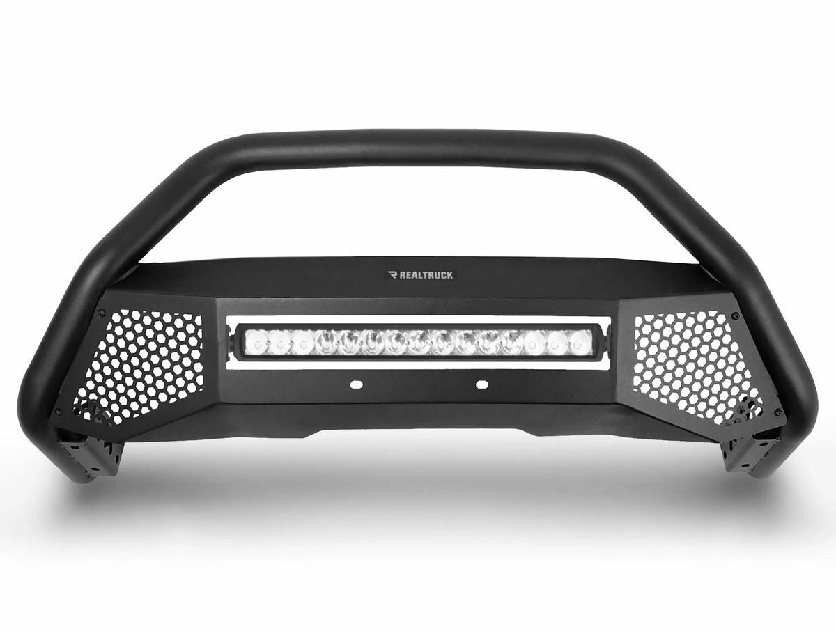 Go Rhino 5456620LT - RC4 LR with Mounting Brackets & 20" Light Bar - Textured Black