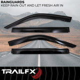 TrailFx - 4-Piece Window Vent For Toyota Tundra (4888H)