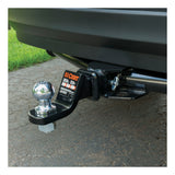 Curt - 1/2" Swivel Hitch Pin with 5/8" Adapter (1-1/4" or 2" Receiver, Zinc, Packaged) - 21561