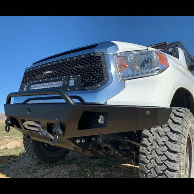 C4 Fabrication - Tundra Overland Series Front Bumper / 2nd Gen / 2014-2021 - 1400-3114-30-MH