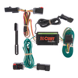 Curt - Custom Wiring Harness, 4-Way Flat Output, Select Chrysler Pacifica - 55530