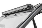 Rough Country - 30" Single Row Light Mount - Front - Black Series - Polaris RZR Turbo R 4WD - 93160