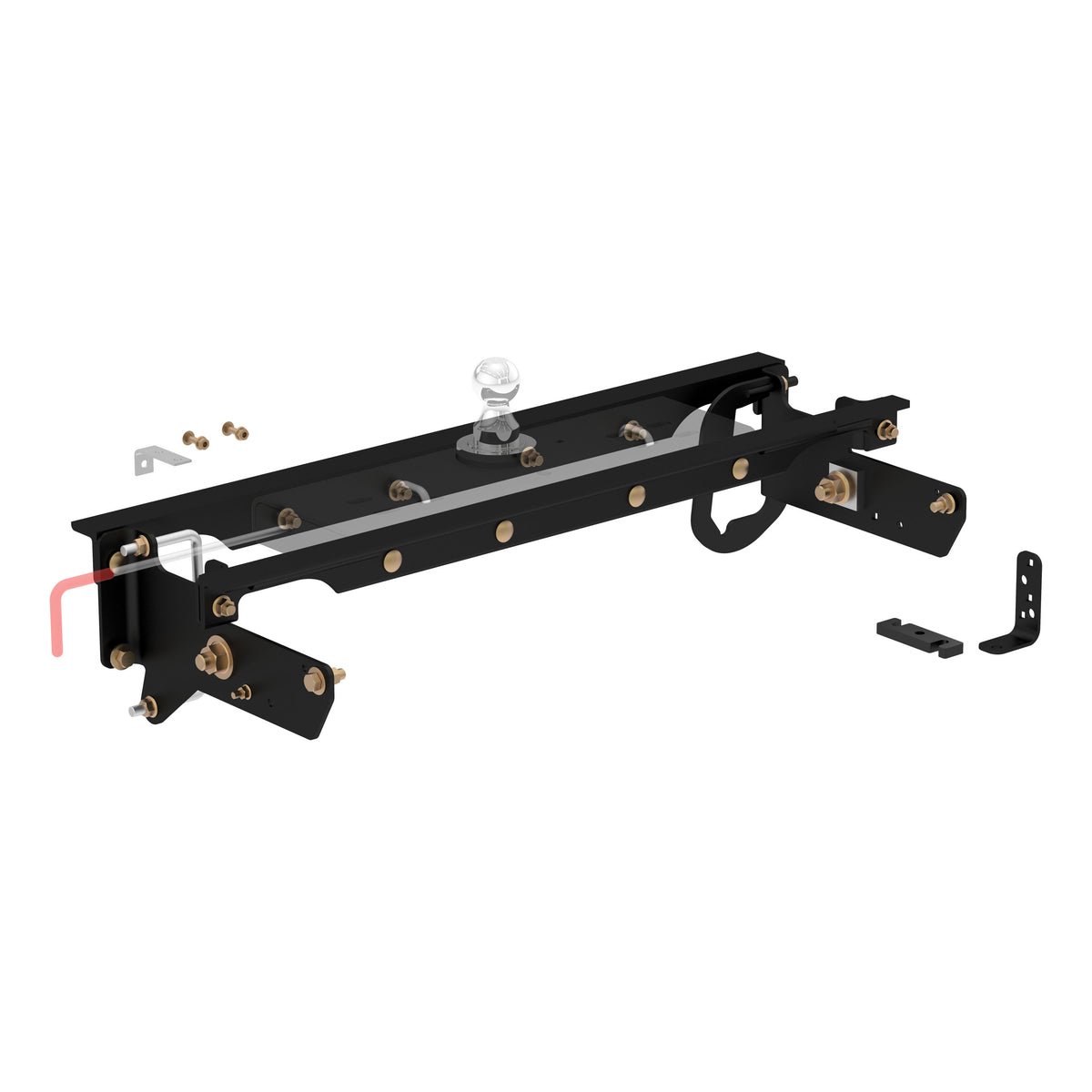 Curt - Under-Bed Gooseneck Installation Brackets, Select Ford F-250, F-350, F-450 - 60644