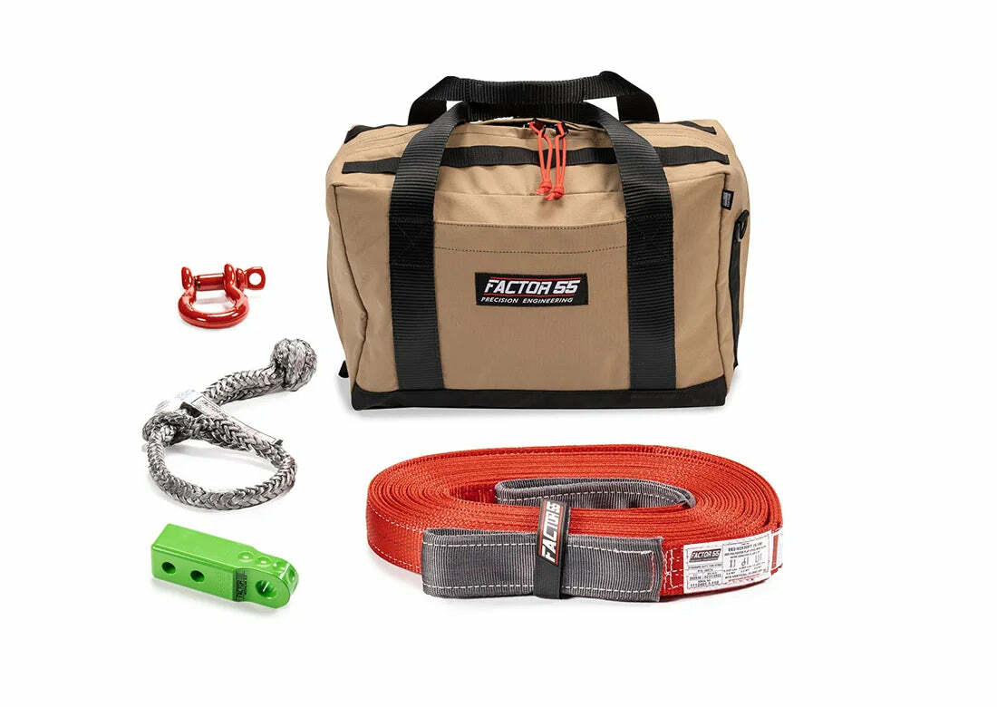 Factor55 - Vehicle Recovery Kit, Owyhee - Medium - Green - 00485-08-MEDIUM