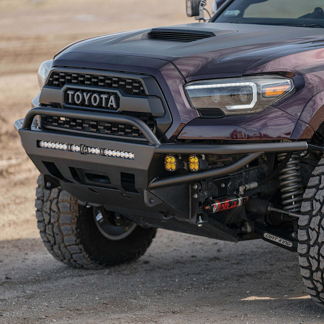 C4 Fabrication - Tacoma Hybrid Front Bumper / 3rd Gen / 2016-2023 - 1200-3216-30-MH-01NA