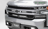 T-Rex Grilles - T-REX 2019-2021 Silverado 1500 Stealth Torch Grille, Black, 1 Pc, Replacement, Black Studs, Incl. (2) 6 inch and (2) 10 inch LEDs - PN #6311261-BR - 6311261-BR