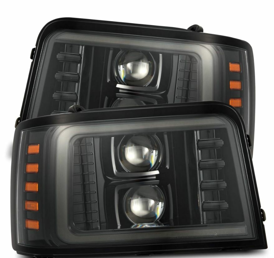 AlphaRex 880267 Projector Headlights Alpha Black