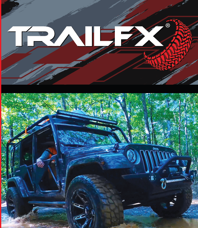 TrailFx - 63 Inch Aluminum Single Lid Angled Crossover Toolbox- Brite (110631)