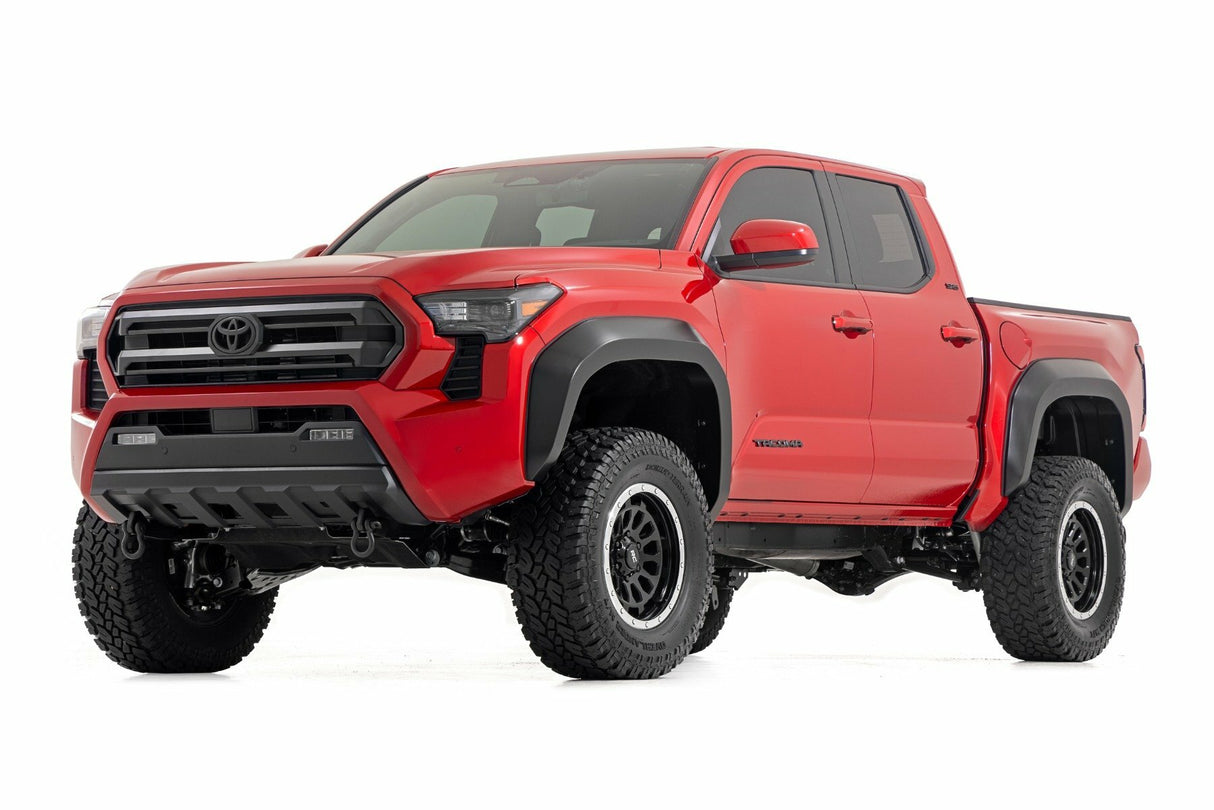 Rough Country - Fender Flares - Sport - 040 Ice Cap - Toyota Tacoma 2WD/4WD (2024) - O-T12421-040