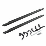 Go Rhino 69620687T - RB30 Running Boards with Mounting Bracket Kit - Protective Bedliner Coating