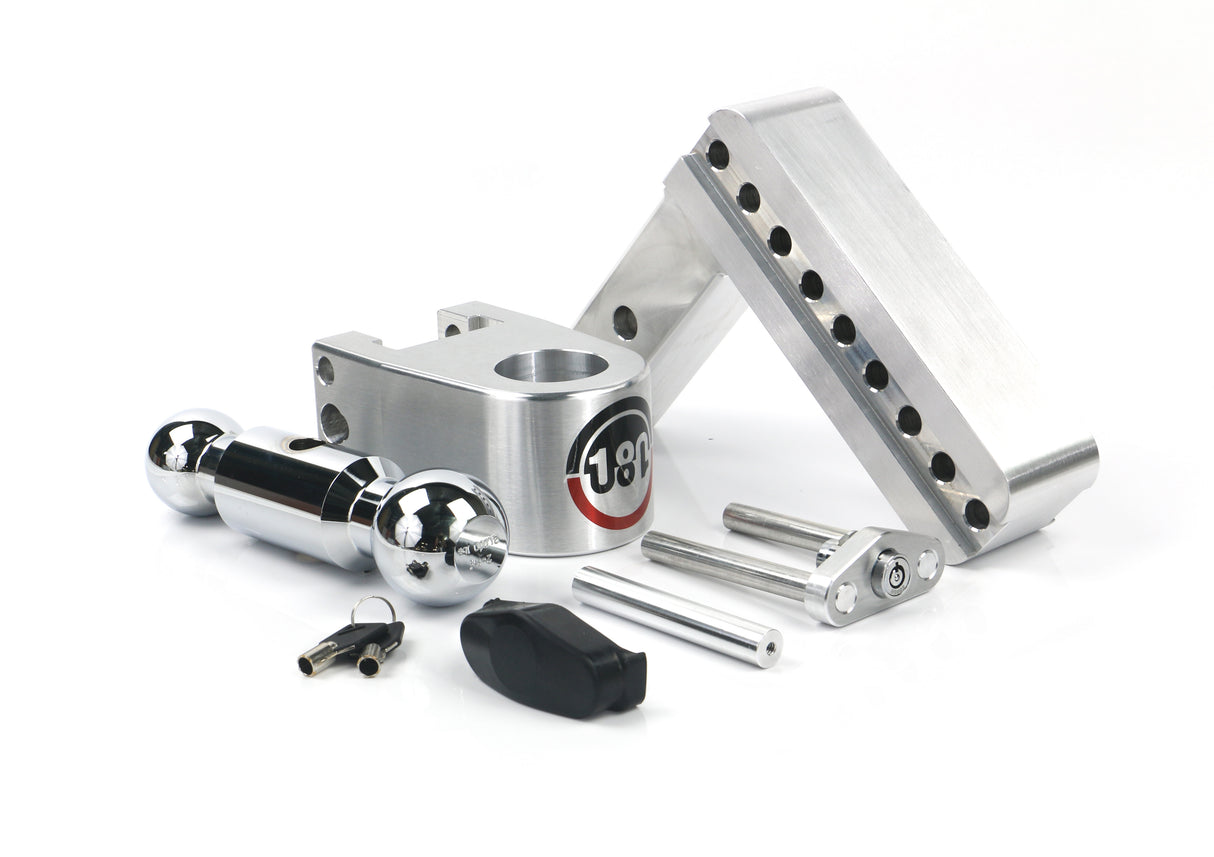 Weigh Safe - CTB6-2 Turnover Ball 6" Drop Hitch with 2" Shank
