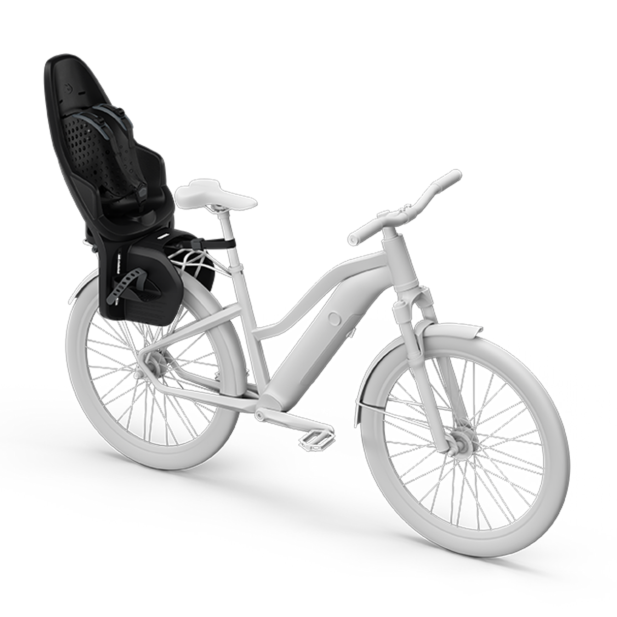 Thule - Yepp 2 Mik Hd - Midnight black - 12041401