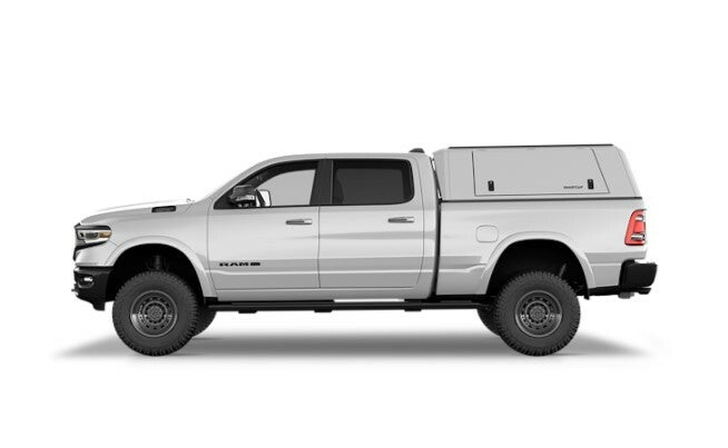 RSI Smartcap - RAM 1500 Truck Bed Cap SmartCapEVOc Commercial OEM White For 19-26 RAM 1500 5.7 Foot Short Bed SmartCap - EC1005-WH