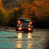 ARB V3JW2KASO NACHO SAE Only Amber Plug N Play Fog Light Kit