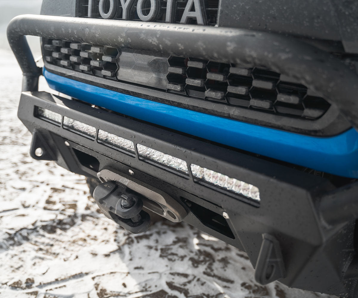 CBI - 3rd Gen Toyota Tacoma Dakar Hybrid Front Bumper - Powder Coated                         - 200-000-010-132