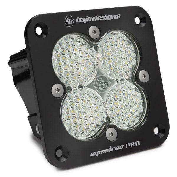 Baja Designs - 491006 - Squadron Pro Black Flush Mount LED Auxiliary Light Pod