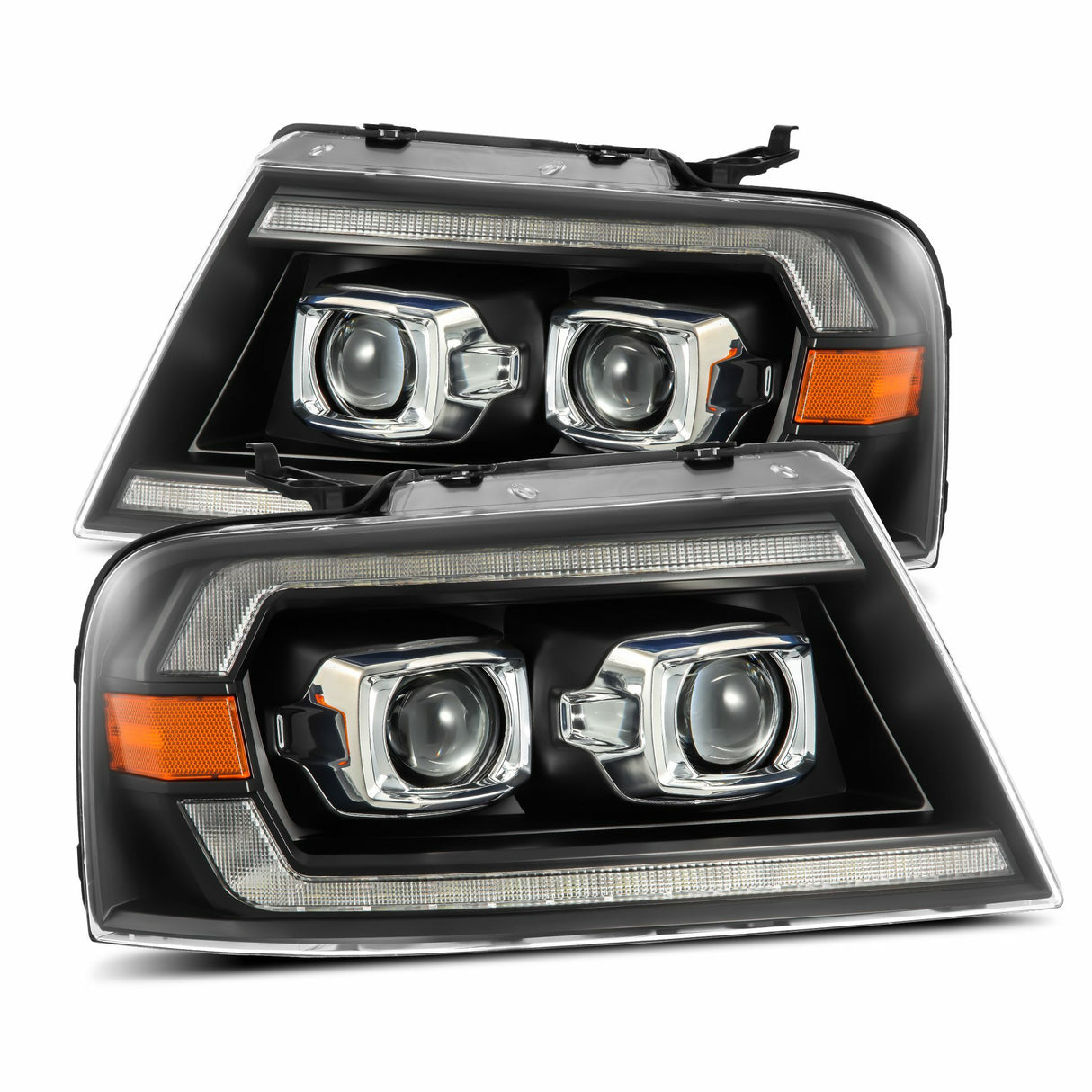 AlphaRex 880131 Projector Headlights Black